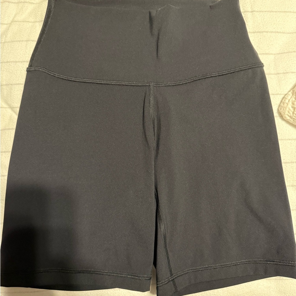 CRZ YOGA Women's Black Bike Shorts